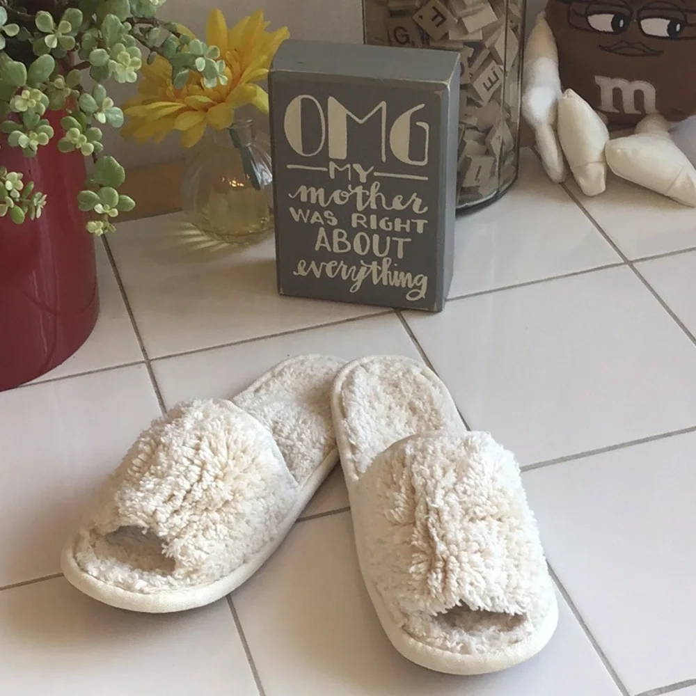 Comfy Sherpa Slippers
